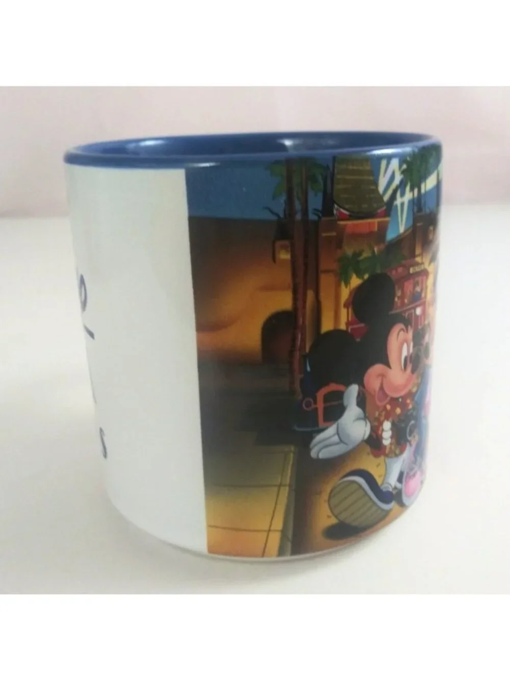 1987 Disney MGM Studios Mickey & Minnie Donald & Daisy Coffee Cup Japan